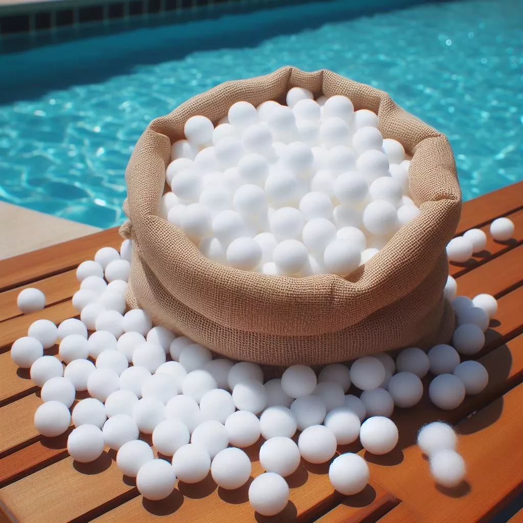 pool filter balls