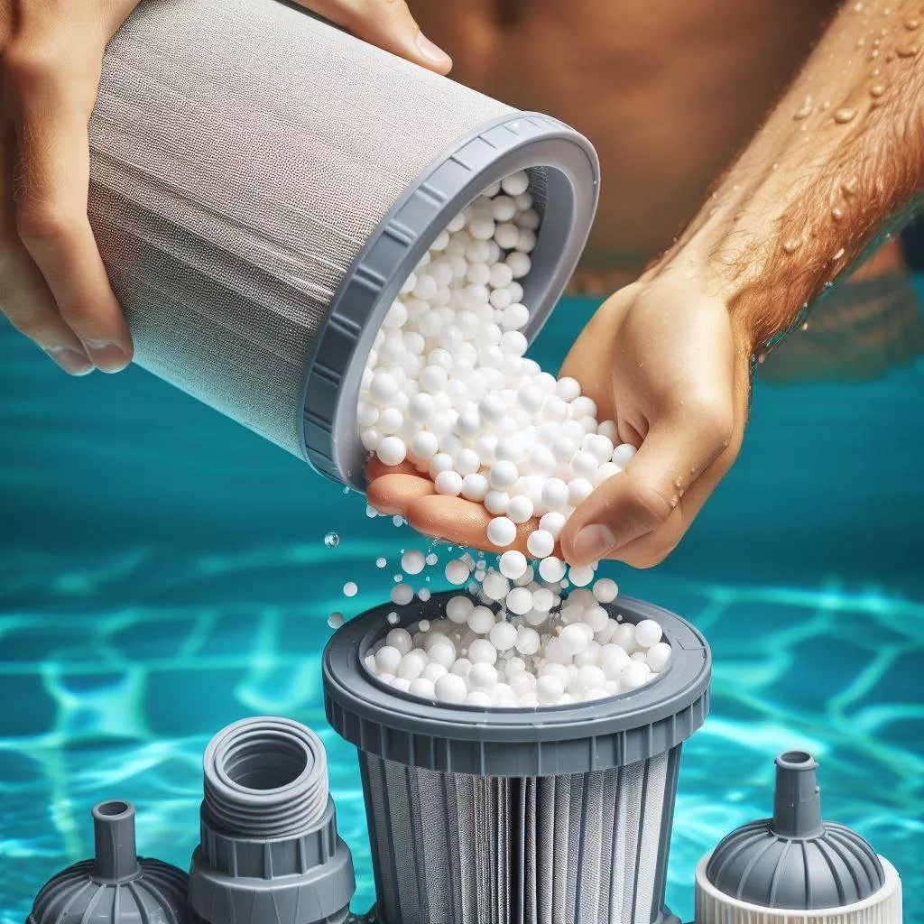 How to Use Pool Filter Balls in a Sand Filter for the First Time