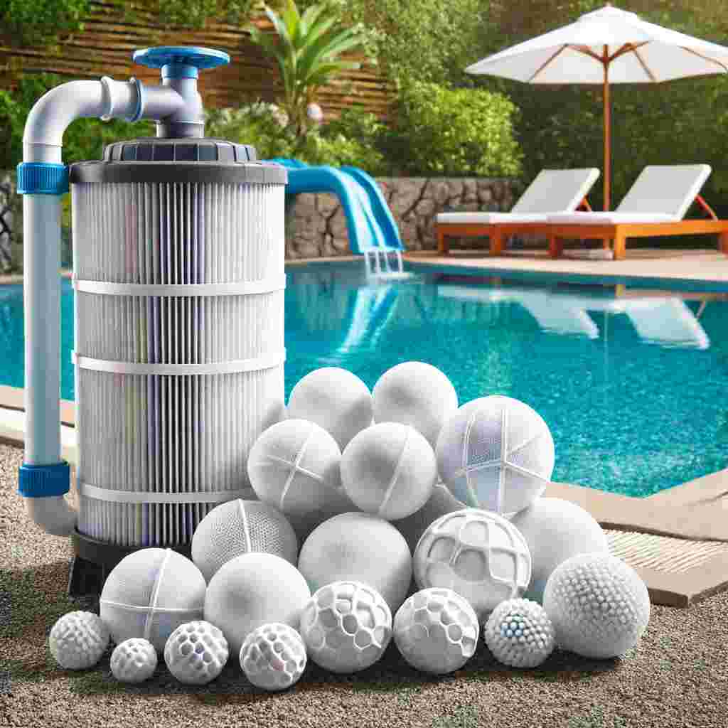 Using Pool Filter Balls in Commercial Pool