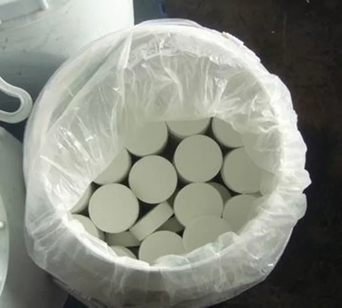 Chlorine tablets